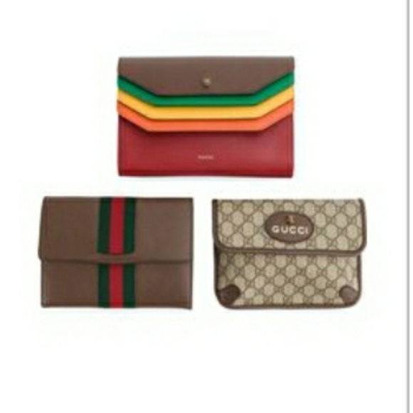 Gucci Supreme Metallic Totem Three- Piece Shoulder Bag Set. - Picture 3 of 7